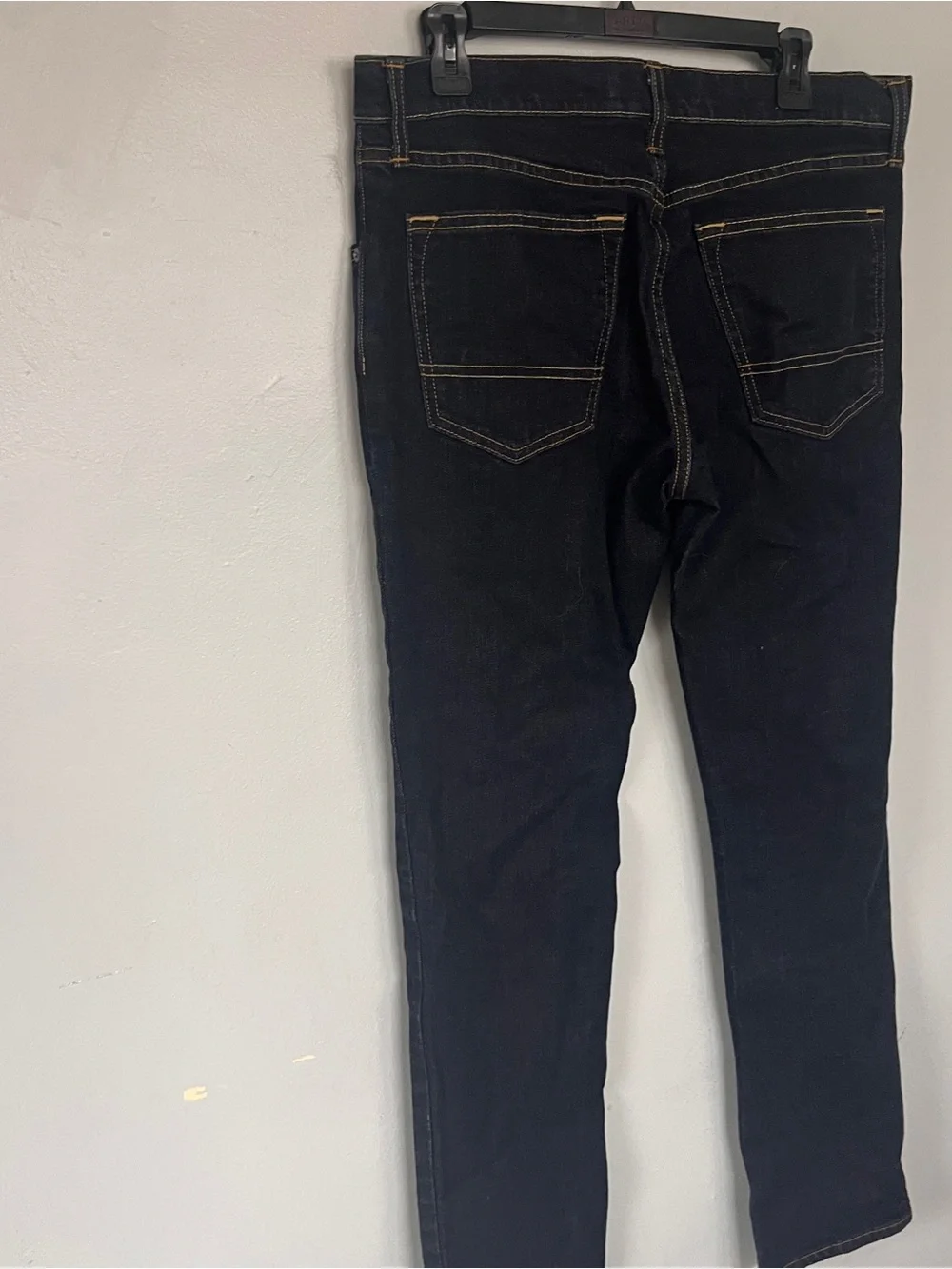 Arizona Jean Co Men's Dark Wash Blue Jeans Size 34 X 32 Stretch Denim